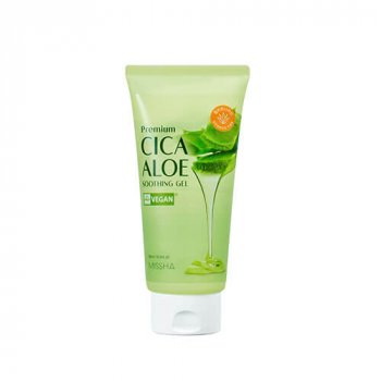 MISSHA Premium Cica Aloe Soothing Gel – Prémiový zklidňující gel s 95% extraktem Aloe Vera