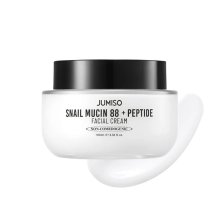 JUMISO Snail Mucin 88 + Peptide Facial Cream - Multifunkční krém s hlemýždím slizem a peptidy