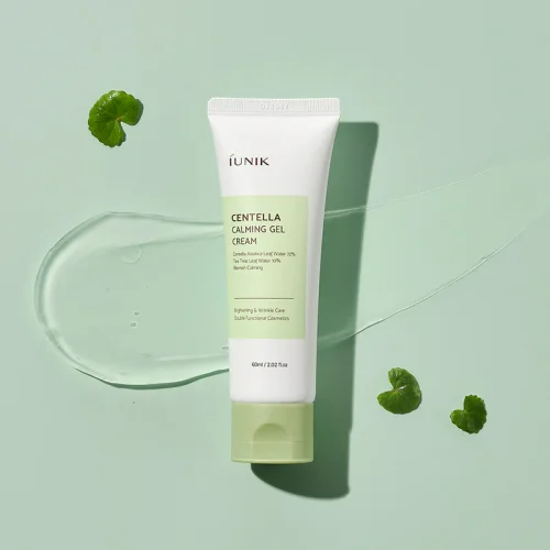 iUNIK Centella Calming Gel Cream - Zklidňující gelový krém s pupečníkem asijským