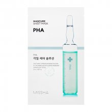 MISSHA Mascure Peeling Solution Sheet Mask (PHA) – Plátienková maska s peelingovým efektom