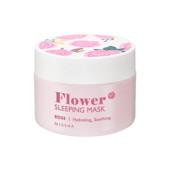 MISSHA Flower Sleeping Mask (Rose) – Nočná pleťová maska s extraktom z ruže