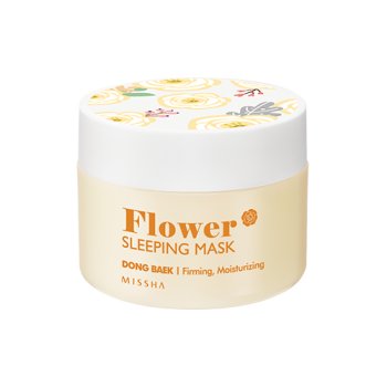 MISSHA Flower Sleeping Mask (Dongbaek) – Pleťová noční maska s extraktem z kamélie