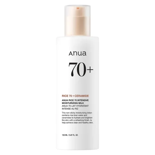 Anua Rice 70 Intensive Moisturizing Milk - Intenzívne hydratačné mlieko s ryžou