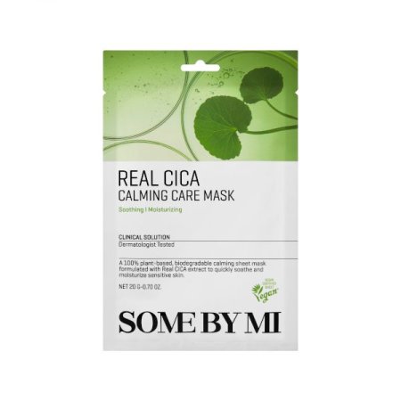 SOME BY MI Real Cica Calming Care Mask - Zklidňující a posilující plátýnková maska