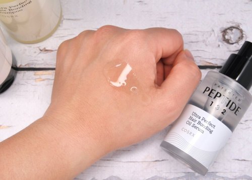 COSRX Peptide 132 Ultra Perfect Hair Bonding Oil Serum - Vyživující olejové sérum na vlasy s peptidy