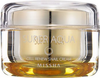 SUPER AQUA Cell Renew Snail Cream Special Set - Pleťový krém a nočná maska so slimačím extraktom