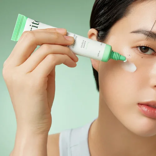 PURITO Wonder Releaf Centella Eye Cream Unscented - Obnovujúci očný krém s pupočníkom a peptidmi