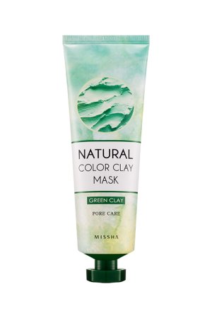 MISSHA Natural Color Clay Mask (Sebum & Pore Care) - maska s brazilským jílem na problémy s póry