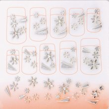 MISSHA Lovely Nail Design Sticker No.19 - Samolepky na nehty