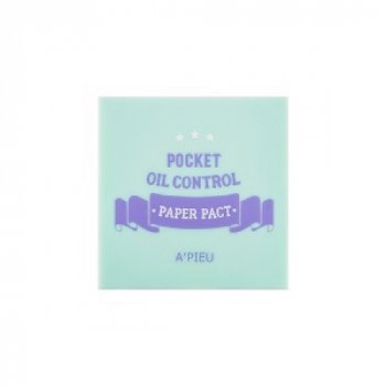 A'PIEU Pocket Oil Control Paper Pact – Kompaktní savé papírky