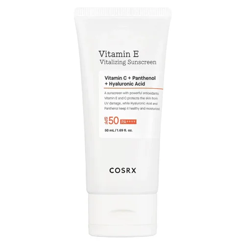 COSRX Vitamin E Vitalizing Sunscreen SPF 50 - Revitalizační opalovací krém s vitamínem E