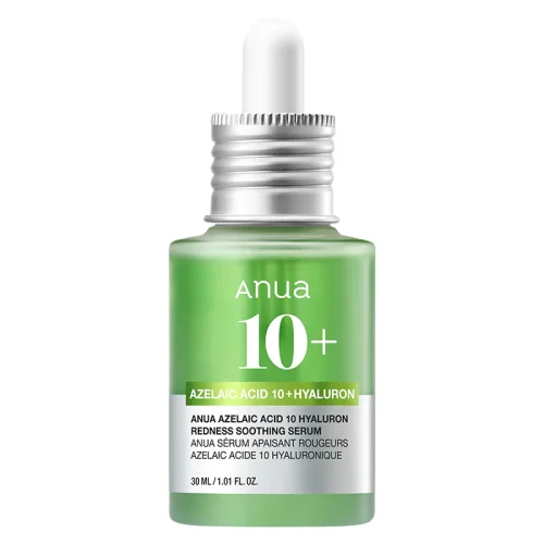 ANUA Azelaic Acid 10 Hyaluron Redness Soothing Serum - Upokojujúce sérum s kyselinou azelaovou a hyalurónovou