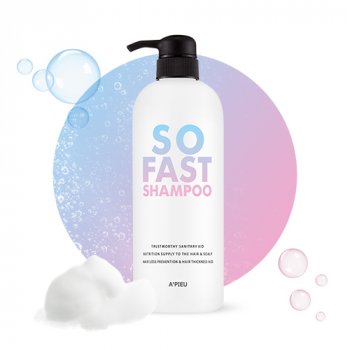 A'PIEU So Fast Shampoo – Ošetrujúci šampón pre krátke vlasy