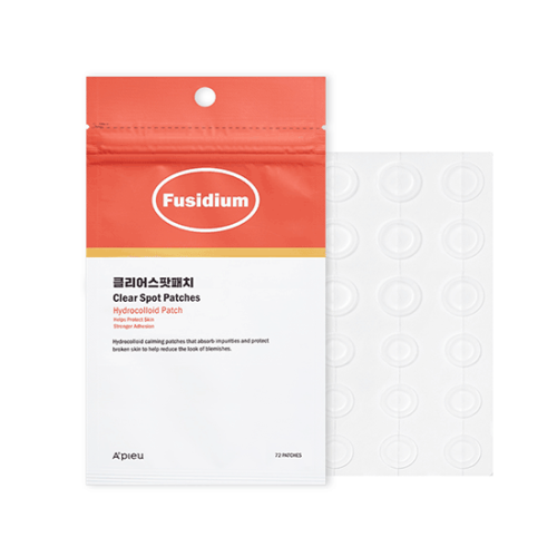 A'PIEU Fusidium Clear Spot Patches - Hydrokoloidní zklidňující náplasti