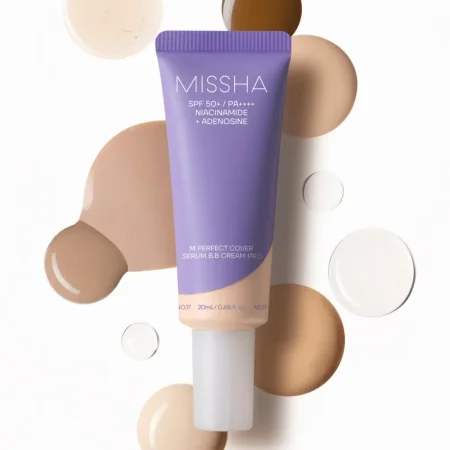 MISSHA M Perfect Cover Serum BB Cream PRO 20ml - Pečující BB krém se sjednocujícím efektem