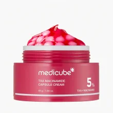 MEDICUBE TXA Niacinamide Capsule Cream – Rozjasňující krém s niacinamidem a tranexamovou kyselinou