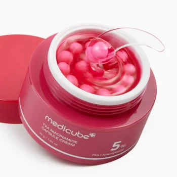 MEDICUBE TXA Niacinamide Capsule Cream – Rozjasňující krém s niacinamidem a tranexamovou kyselinou