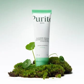 PURITO Wonder Releaf Centella Cream Unscented - Obnovující krém s pupečníkem a peptidy