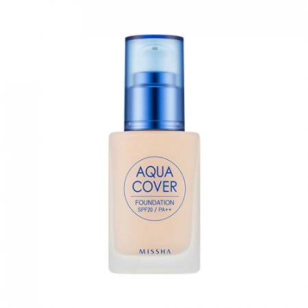 MISSHA Aqua Cover Foundation SPF20/PA++ (No.C21) – Hydratační tekutý make-up