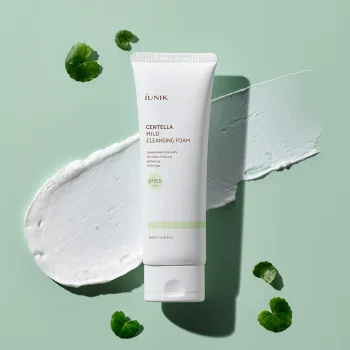 iUNIK Centella Mild Cleansing Foam - Upokojujúca čistiaca pena s pupočníkom ázijským