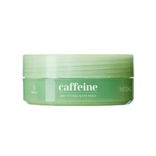 MISSHA Airy Fit Caffeine Depuffing Face & Eye Patch - Vankúšiky na tvár a očné okolie s kofeínom proti opuchom