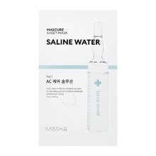 MISSHA Mascure AC Care Solution Sheet Mask (NACL) – Plátienková maska pre citlivú pleť
