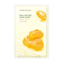 NATURE REPUBLIC Real Nature Sheet Mask Royal Jelly - Hydratační a regenerační plátýnková maska
