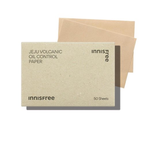 INNISFREE Jeju Volcanic Oil Control Paper - Pleťové savé papírky pro kontrolu kožního mazu