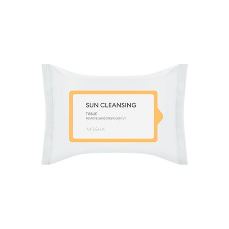 MISSHA All Around Safe Block Sun Cleansing Tissue – Čistící ubrousky na opalovací přípravky