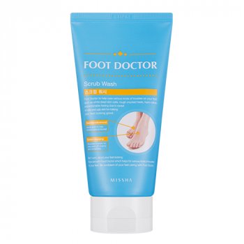 MISSHA Foot Doctor Scrub Wash – Peelingová čistící péče na nohy