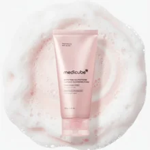 MEDICUBE PDRN Pink Glutathione Capsule Cleansing Foam - Čistiaca pena s PDRN a glutationom