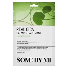 SOME BY MI Real Cica Calming Care Mask - Upokojujúca plátenková maska s pupočníkom ázijským