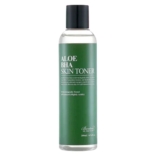 BENTON Aloe BHA Skin Toner - Upokojujúci exfoliačný toner s aloe vera a BHA