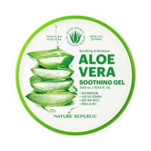 NATURE REPUBLIC Soothing & Moisture Aloe Vera Soothing Gel - Zklidňující hydratační gel s aloe vera