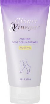 MISSHA Ginger & Vinegar Cooling Foot Scrub Shower - Starostlivosť o nohy