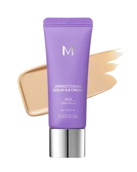 MISSHA M Perfect Cover Serum BB Cream - Pečující BB krém s UV ochranou - Odstín: No.23 / Natural Beige