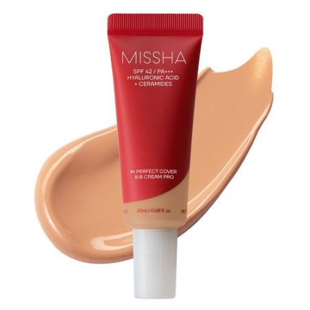 MISSHA M Perfect Cover BB Cream PRO 20 ml - Hydratační BB krém s UV ochranou - Odstín: No.33 Tan