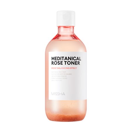 MISSHA Meditanical Rose Toner – Prémiový hydratační toner s extraktem z růže