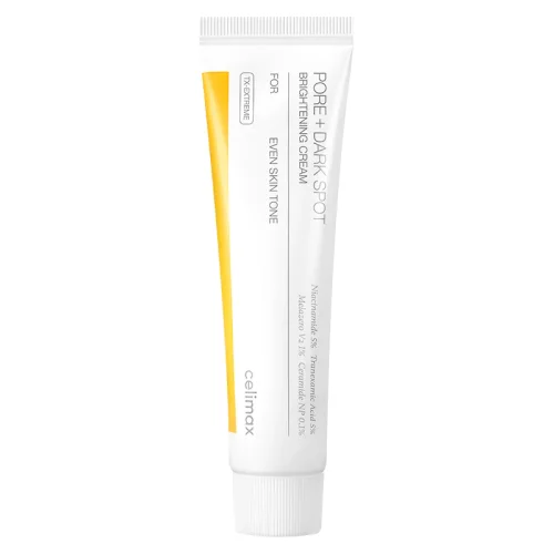 Celimax Pore+Dark Spot Brightening Cream - Rozjasňujúci pleťový krém na póry a pigmentové škvrny