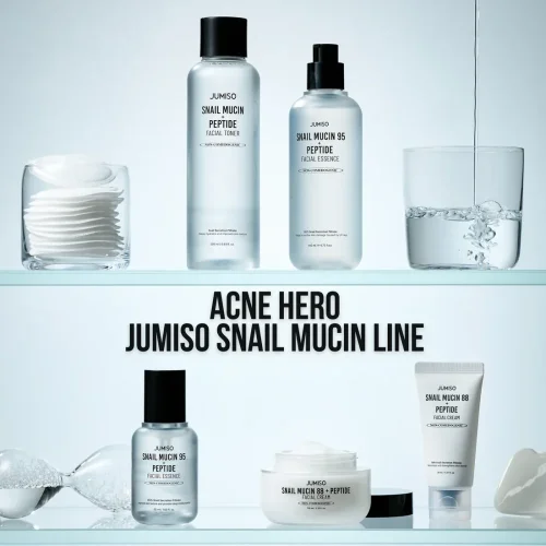 JUMISO Snail Mucin + Peptide Facial Toner - Hydratační tonikum se šnečím mucinem a peptidy