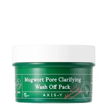 AXIS - Y Mugwort Pore Clarifying Wash Off Pack - Rozjasňující čistící maska na póry s pelyňkem