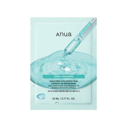 ANUA PDRN Hyaluronic Acid Capsule 100 Serum Mask – Vysoce hydratačná pleťová maska s PDRN, kyselinou hyalurónovou a kolagénom