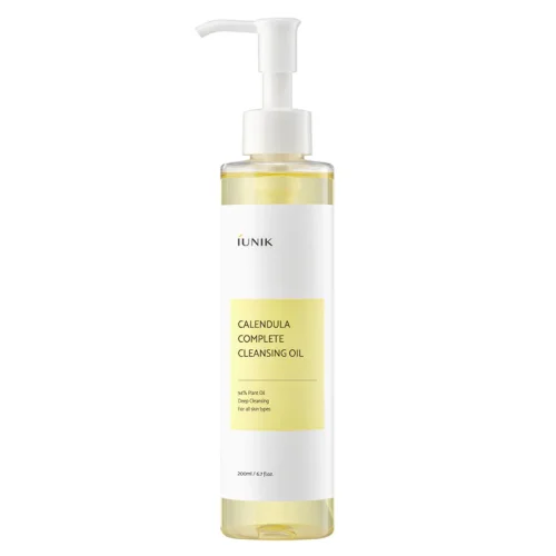 iUNIK Calendula Complete Cleansing Oil - Čistící a odličovací olej s měsíčkem lékařským