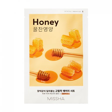 MISSHA Airy Fit Sheet Mask (Honey) – Plátienková maska s výťažkom z medu