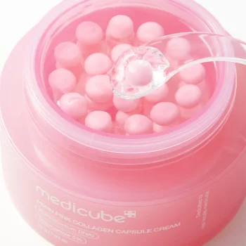 MEDICUBE PDRN Pink Collagen Capsule Cream – Regeneračný krém s PDRN a kolagénovými kapsulami
