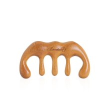 BENTON Scalp Brush Massager - Dřevěný masážní hřeben na pokožku