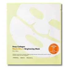 SUNGBOON EDITOR Deep Collagen Mask Niacin Vita C Brightening – Rozjasňující kolagenová plátýnková maska s niacinamidem a vitaminem C