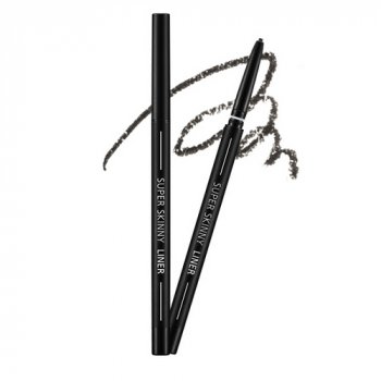 MISSHA Super Skinny Liner (Deep Black) – Ultra tenká gélová ceruzka na oči
