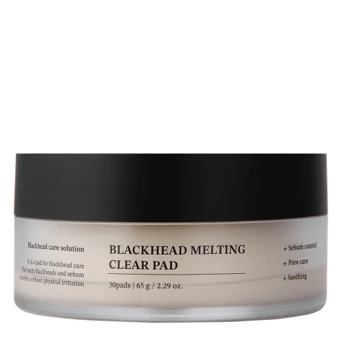 Sungboon Editor Blackhead Melting Clear Pad - Čisticí tampónky na černé tečky a póry