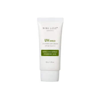 NINE LESS Essentials UV Shield Soothing Sun Cream - Zklidňující opalovací krém